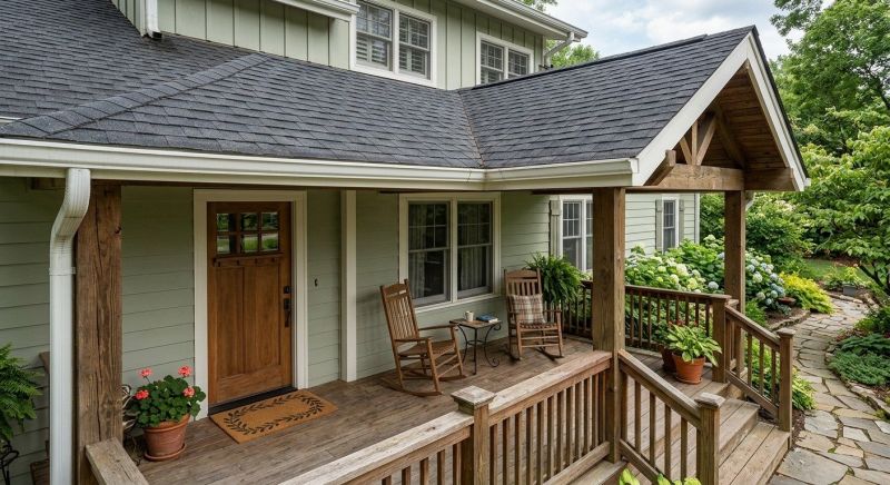 A Frame Roof Installation in Framingham, MA