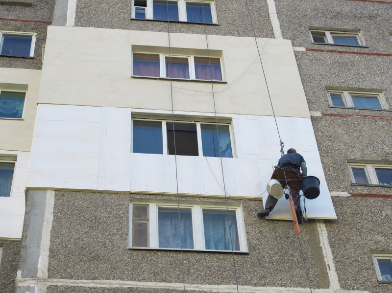 Insulated Siding Setup